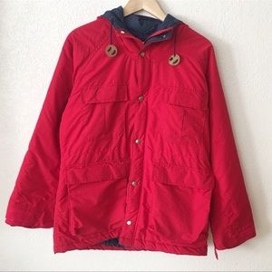 L.L. BEAN | Red Baxter State Winter Parka Jacket